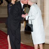 Königin Silvia, König Carl Gustaf, Queen Elizabeth 