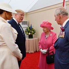 Donald Trump, Queen Elizabeth, Prinz Charles