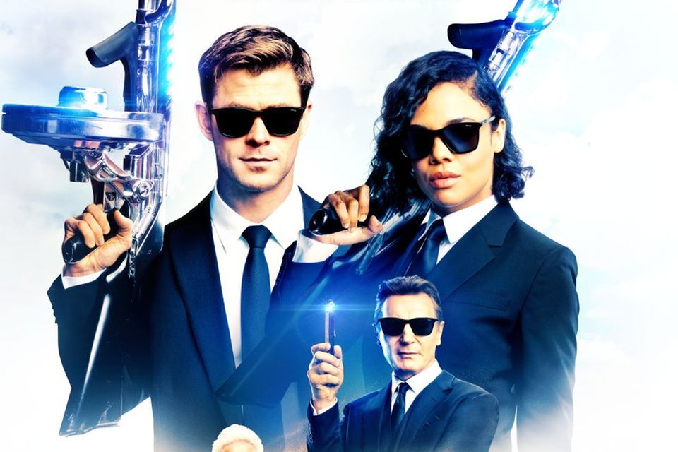 Zu "Men in Black: International": Chris Hemsworth und Tessa Thompson sind die Hauptdarsteller in "Men in Black: International". Chris Hemsworth und Tessa Thompson sind die Hauptdarsteller in "Men in Black: International".