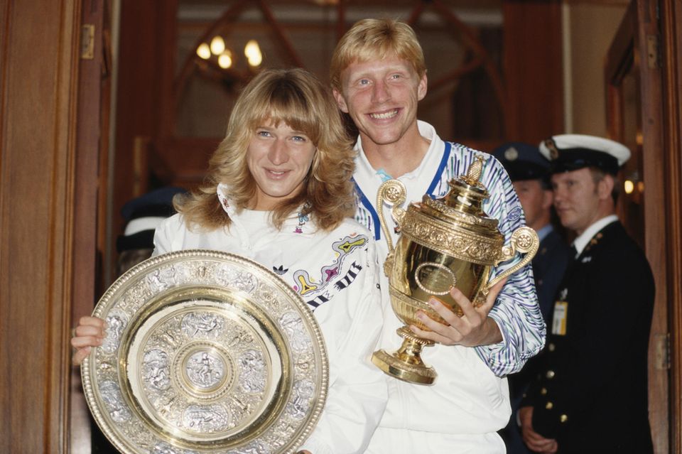 Steffi Graf und Boris Becker