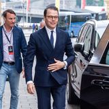 Prinz Daniel ist bei der Veranstaltung am 13. Juni in Stockholm mal alleine im Auftrag der schwedischen Krone unterwegs. Er begleitet seinen Schwager und dessen Frau. 