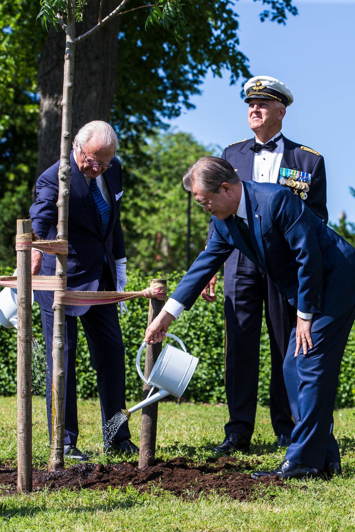 Schwedische Royals Die besten Bilder vom Staatsbesuch aus