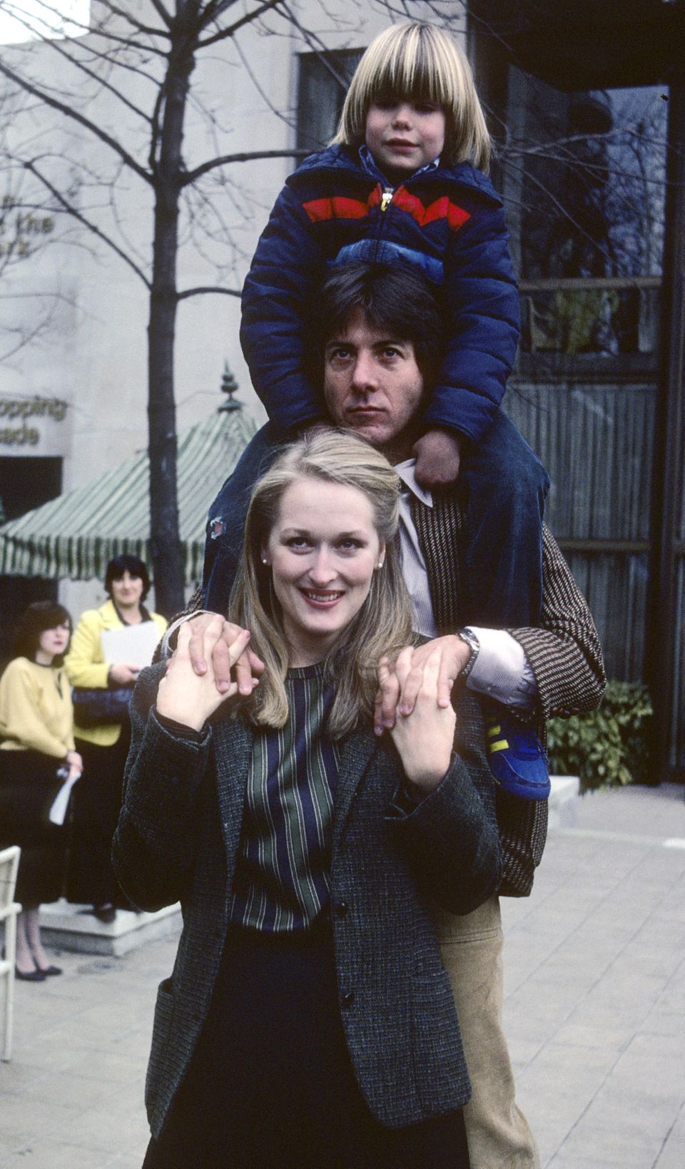 1979 dreht Meryl Streep mit Dustin Hoffman das Sorgerechtsdrama "Kramer gegen Kramer". Für ihre Darstellung wird sie 1980 mit dem Oscar als beste Nebendarstellerin ausgezeichnet.
