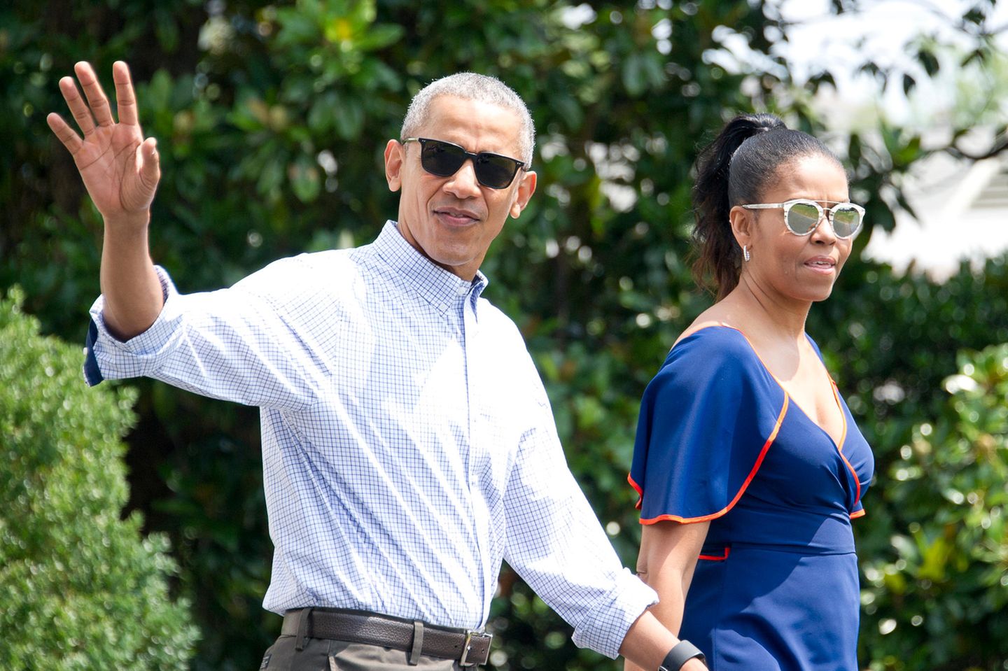 Barack Obama und Michelle Obama 