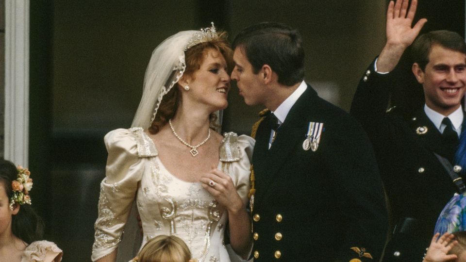 Sarah Ferguson und Prinz Andrew, 26. Juli 1986