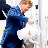 26. Juni 2019  König Willem-Alexander eröffnet in Veendam die neue grüne Wasserstoffanlage "HyStock".