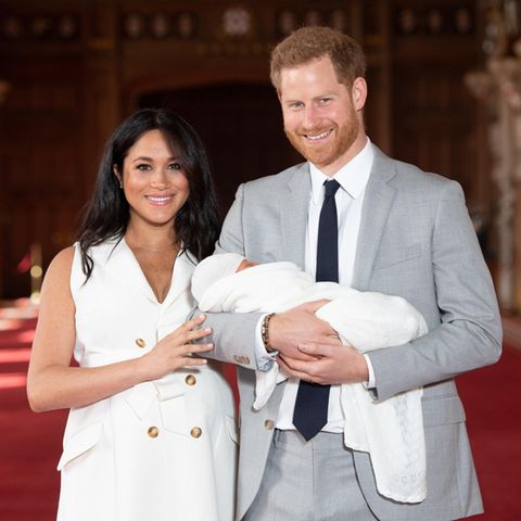 Herzogin Meghan, Prinz Harry und Baby Archie