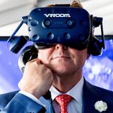 26. Juni 2019  Anschließend probiert König Willem-Alexander eine Virtual-Reality-Brille auf.