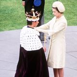 Der 20-Jährige ist nun offiziell der "Prince of Wales". Wenn Charles eines Tages den Thron besteigt, wird der Titel an seinen ältesten Sohn Prinz William weitergegeben.