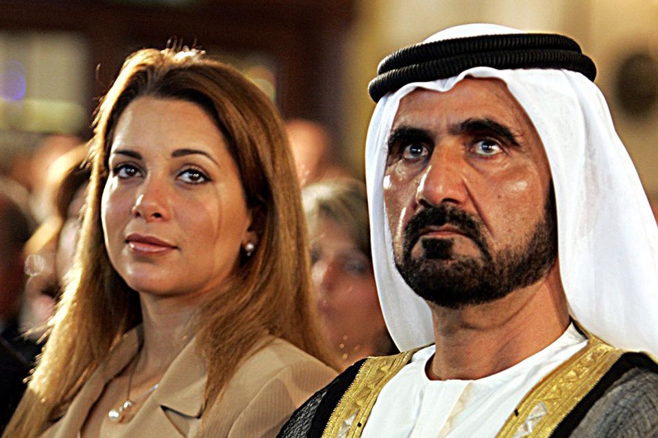 Prinzessin Haya bint al-Hussein und Mohammed bin Raschid Al Maktoum