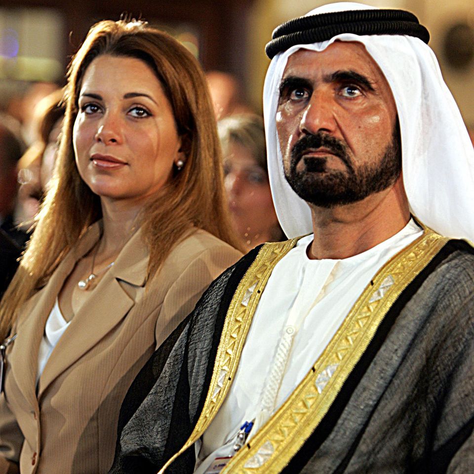 Prinzessin Haya bint al-Hussein und Mohammed bin Raschid Al Maktoum