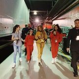 10. Juni 2019   "Ich und meine Liebsten", postet Jennifer Lopez an ihre Tochter Emme und A-Rod Töchter Ella und Natasha. 