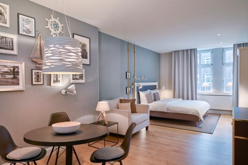 Ferien mit Hapimag: Mitten im Herzen der Hansestadt Hamburg findet sich das Hapimag Resort im typisch hanseatischen Chic. Mitten im Herzen der Hansestadt Hamburg findet sich das Hapimag Resort im typisch hanseatischen Chic.