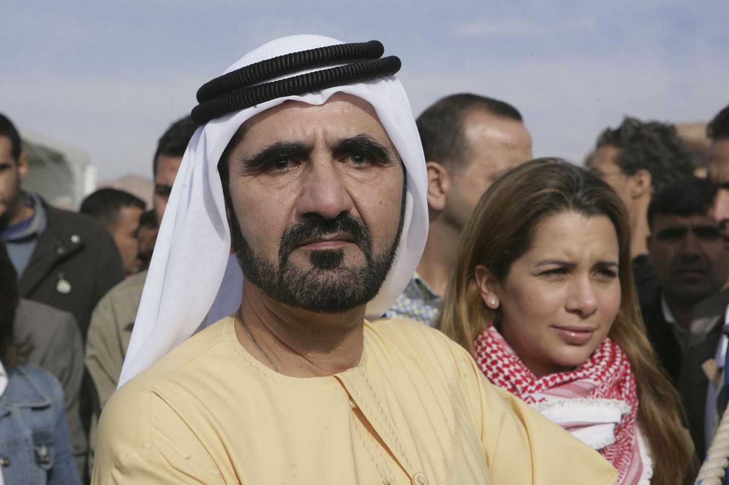 Scheich Mohammed bin Rashid al-Maktoum und Princess Haya Bint Al-Hussein 