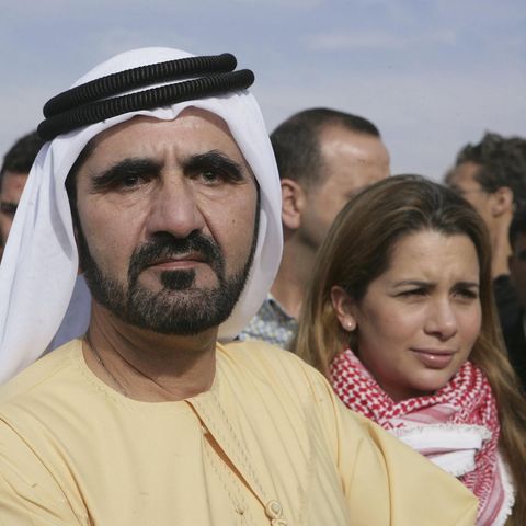 Scheich Mohammed bin Rashid al-Maktoum und Princess Haya Bint Al-Hussein 