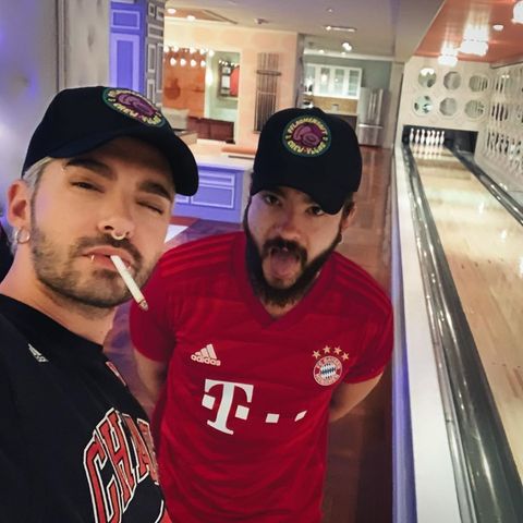 Bill und Tom Kaulitz steigen in Las Vegas im "Hard Rock Hotel & Casino" ab. 
