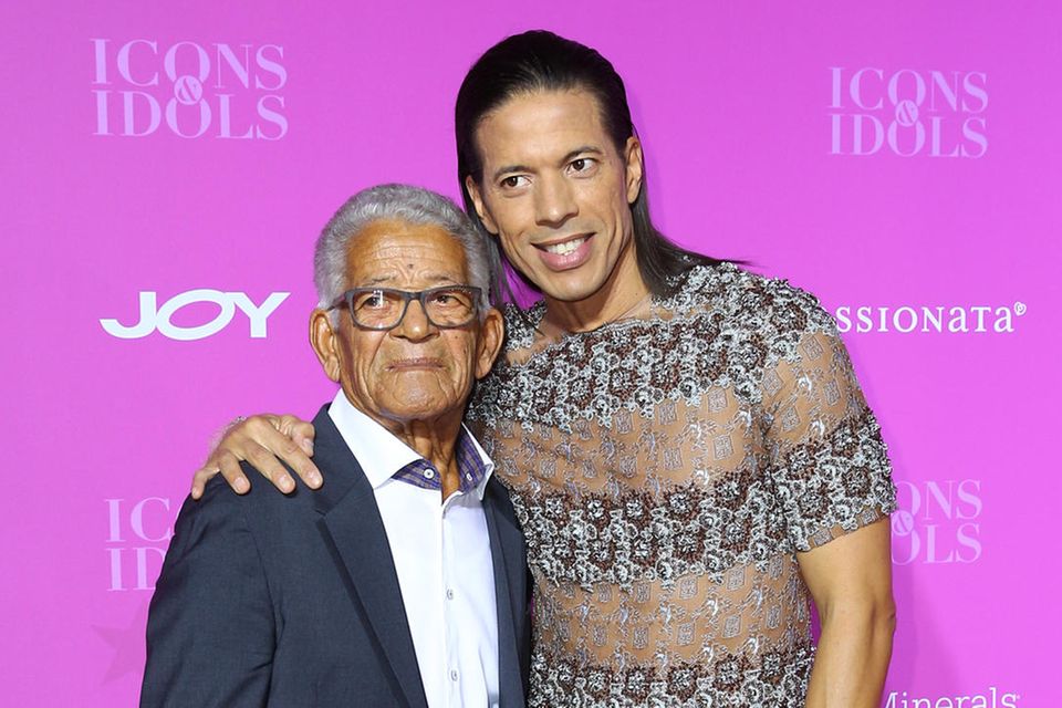 Jorge González mit seinem Vater Gudelio
