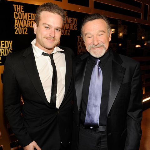 Zachary "Zak" Williams und Robin Williams (†)