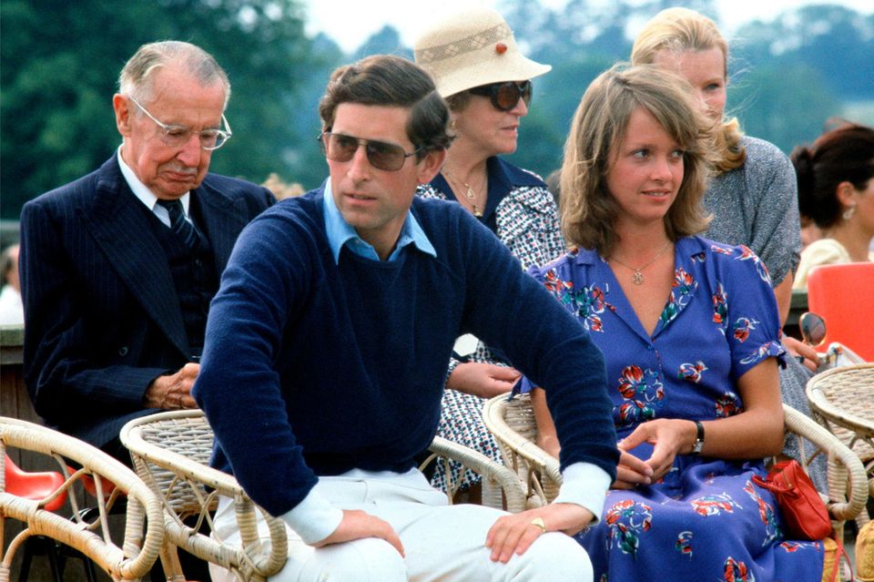 Prinz Charles mit seiner damaligen Freundin Sabrina Guiness