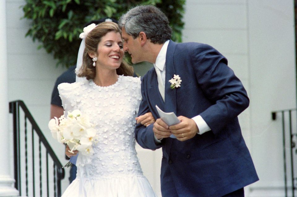 1986 heiratet JFKs Tochter Caroline Kennedy Edwin Schlossberg.