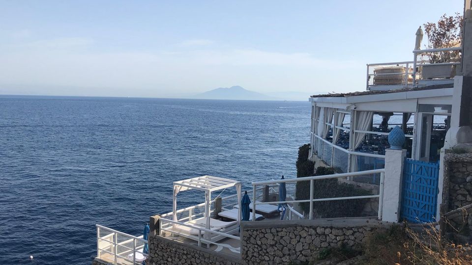 Heidi-Klum-Hochzeit auf Capri: "Il Riccio" auf Capri "Il Riccio" auf Capri