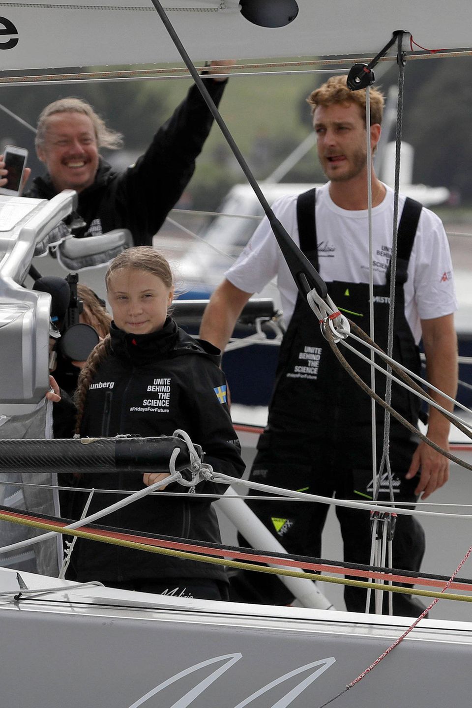 Greta Thurnberg und Pierre Casiraghi