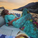 Das sind wohl die entspanntesten Flitterwochen. Heidi Klum genießt das Leben als Ehefrau in vollen Zügen. 