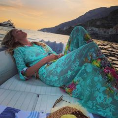 Das sind wohl die entspanntesten Flitterwochen. Heidi Klum genießt das Leben als Ehefrau in vollen Zügen. 