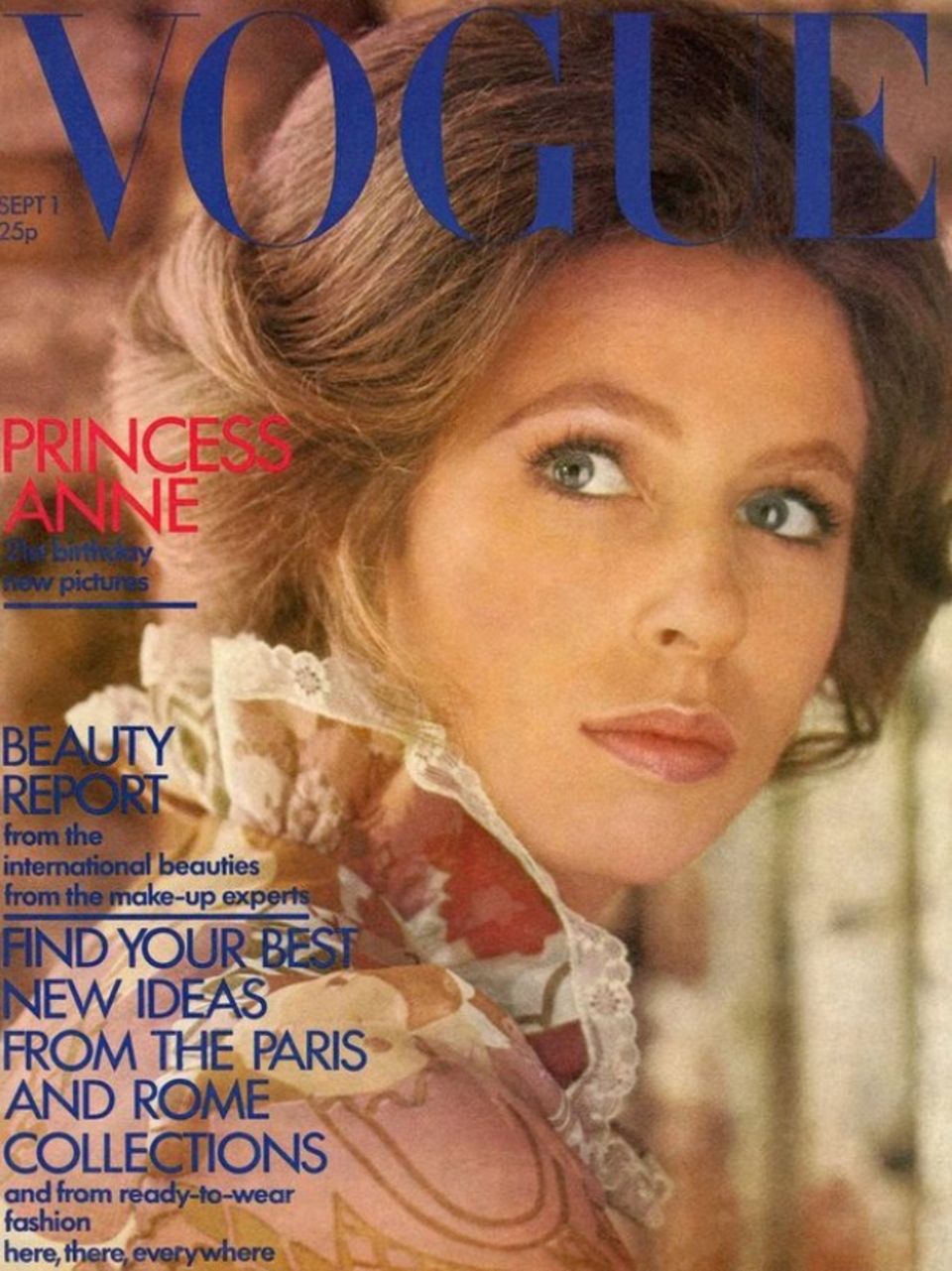 1971: Prinzessin Anne war das erste royale Mitglied, das sich für das Cover eines Magazins ablichten ließ.