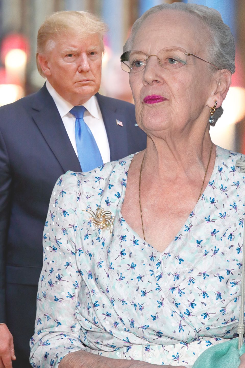 Donald Trump, Königin Margrethe
