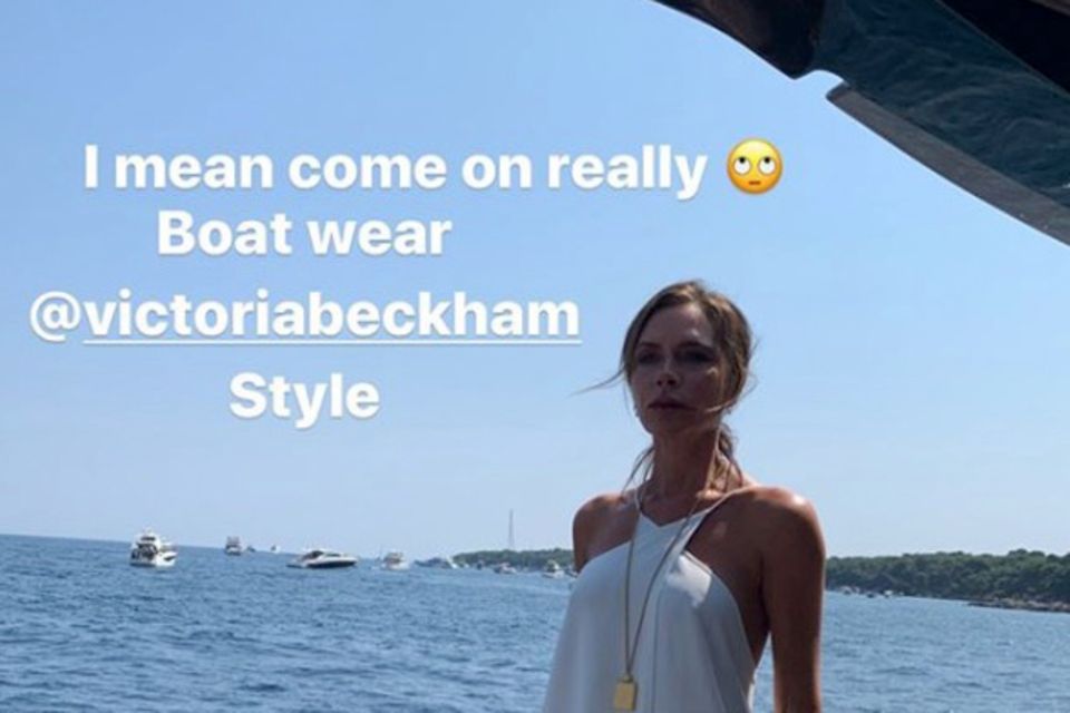 David Beckham: Screenshot seiner Instagram Story David Beckham: Screenshot seiner Instagram Story