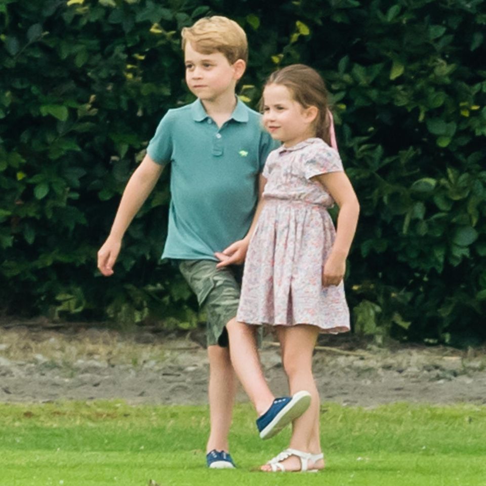 Prinz George und Prinzessin Charlotte