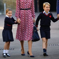 Für Prinzessin Charlotte und Prinz George geht nach den britischen Sommerferien die Schule wieder los.