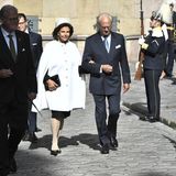Natürlich nehmen auch Königin Silvia und König Carl Gustaf an den Feierlichkeiten teil.