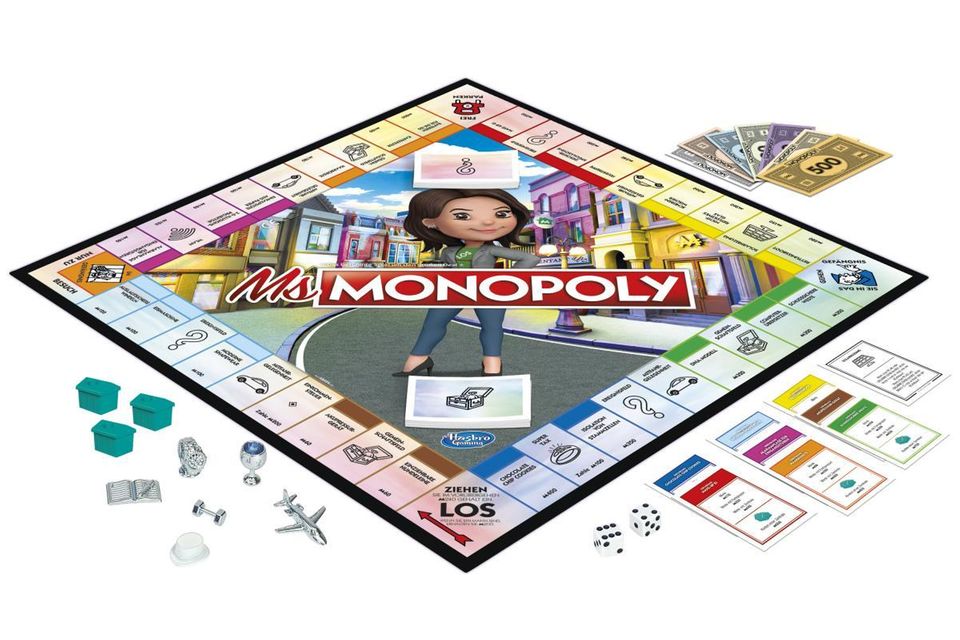 So sieht das Spielfeld von Ms Monopoly aus
