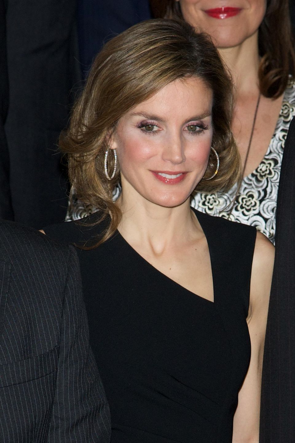 März 2014 Bei Abendveranstaltungen wie hier im März 2014 legt Letizia immer viel Wert auf ein besonderes Make-up. März 2014 Bei Abendveranstaltungen wie hier im März 2014 legt Letizia immer viel Wert auf ein besonderes Make-up.