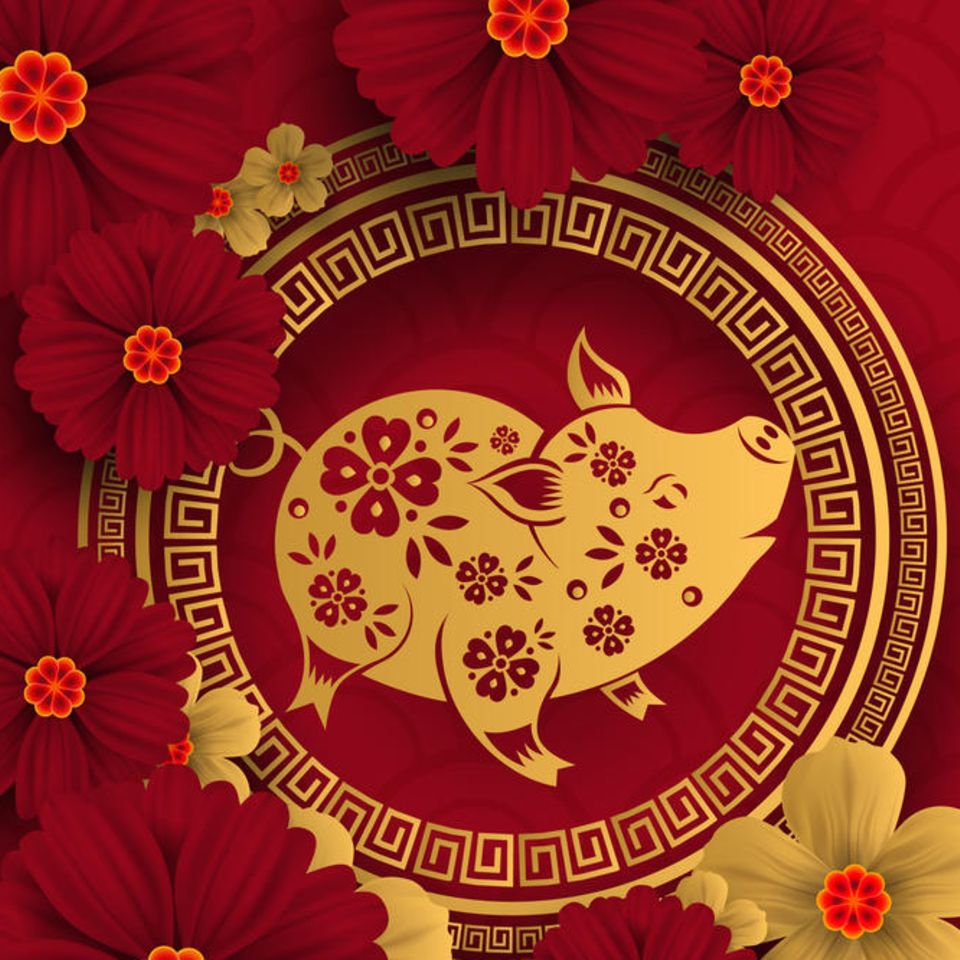 Das Schwein steht an der 12. Stelle der chinesischen Sternzeichen
