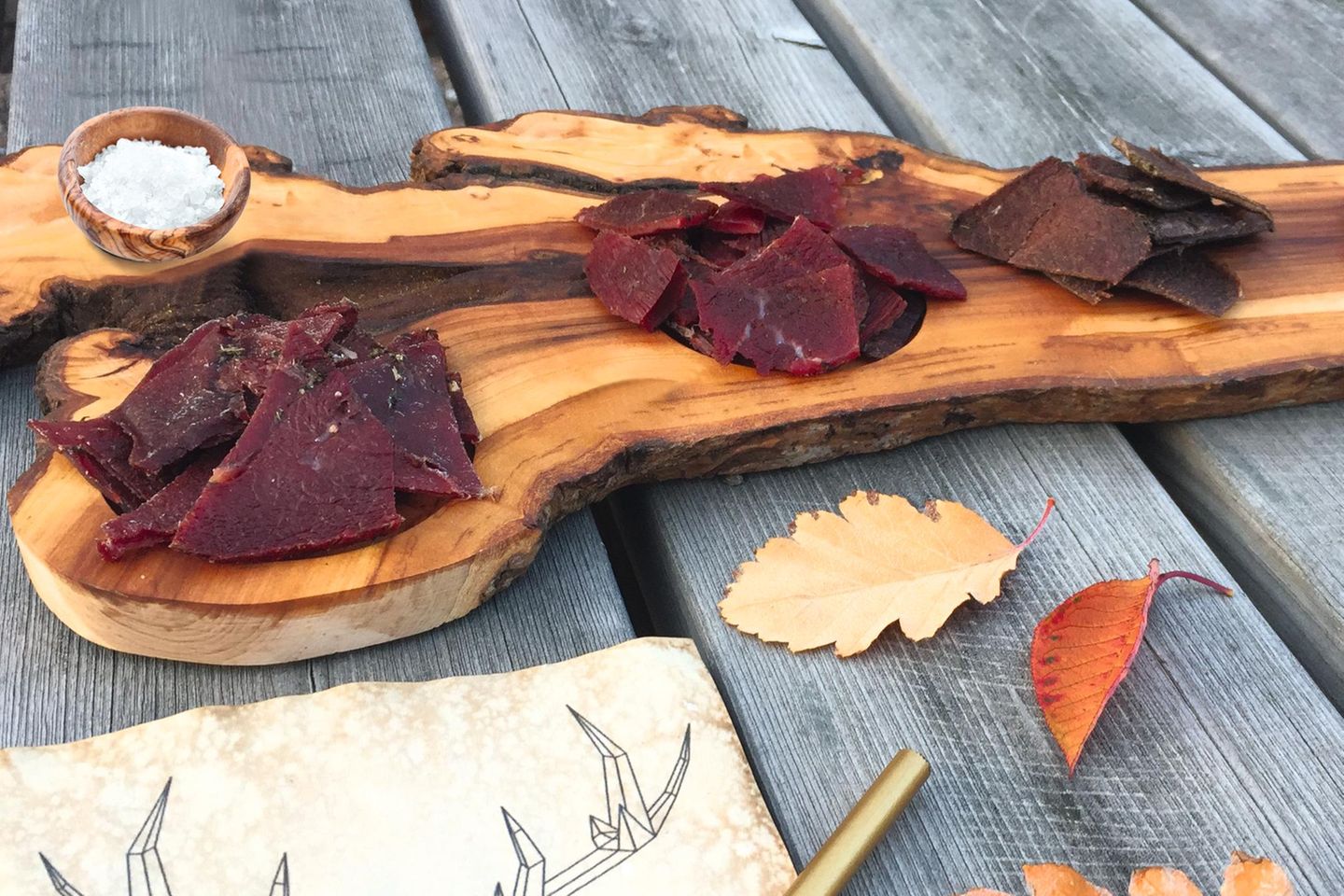 "Die Höhle der Löwen": "Renjer" Trockenfleisch-Snacks von Rentier, Elch und Hirsch "Renjer" Trockenfleisch-Snacks von Rentier, Elch und Hirsch