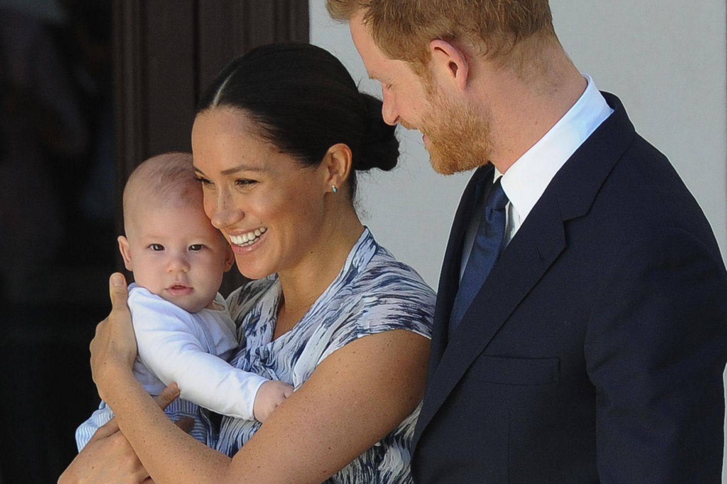 Baby Archie Mountbatten Windsor Blick Auf Seine Nanny Erhascht Gala De