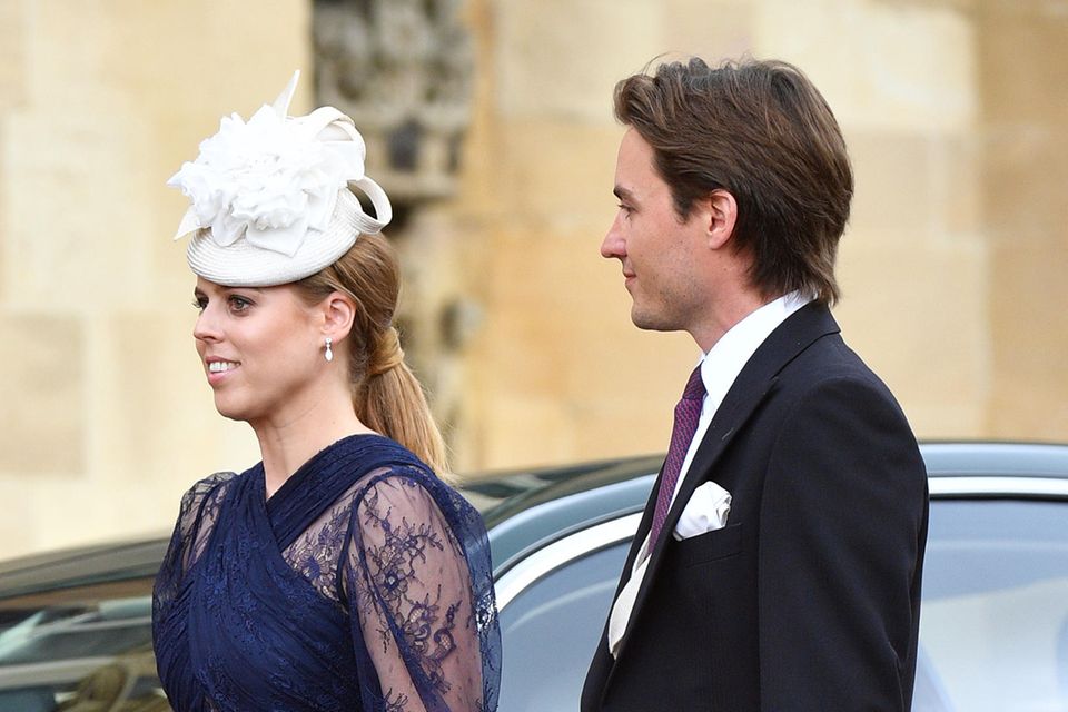 Prinzessin Eugenie und Edoardo Mapelli Mozzi bei der Hochzeit von Lady Gabriella Windsor.