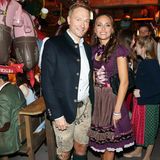 Auch Christian Lindner und seine Freundin Franca Lehfeldt statten dem Oktoberfest einen Besuch ab.