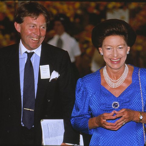 Prinzessin Margaret und Roddy Llewellyn im Mai 1989.