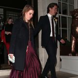 15. April 2019  Beatrice und Edoardo besuchen ein Restaurant für ein romantisches Abendessen.