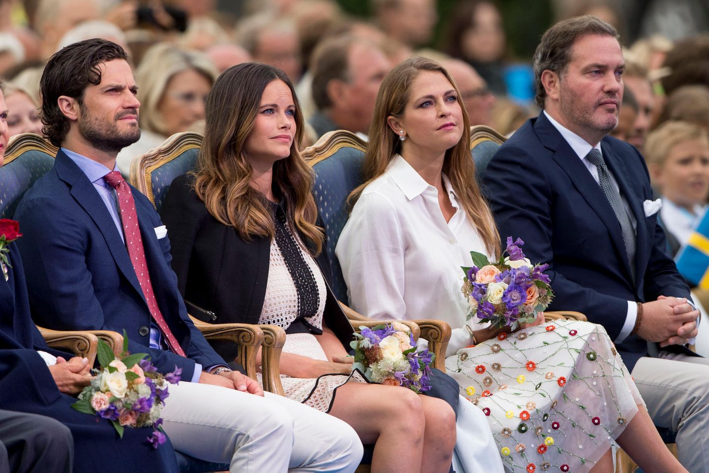 Prinzessin Madeleine Prinz Carl Philip Ihre Reaktion Auf Die Royal News Des Konigs Gala De