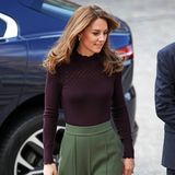 Herzogin Catherine besucht das "Angela Marmont Centre for UK Biodiversity" im Natural History Museum in London. Kate strahlt in einem herbstlichen Outfit, das sie nicht besser hätte zusammenstellen können ... 