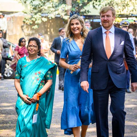 Königin Máxima und König Willem-Alexander besuchen die Organisation Tiny Miracles.