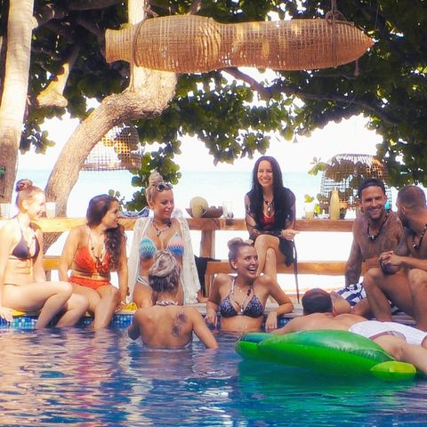 V.l.: Isabell, Meike, Jade, Michelle, Julia, Sarah, Marco, Filip und Serkan
