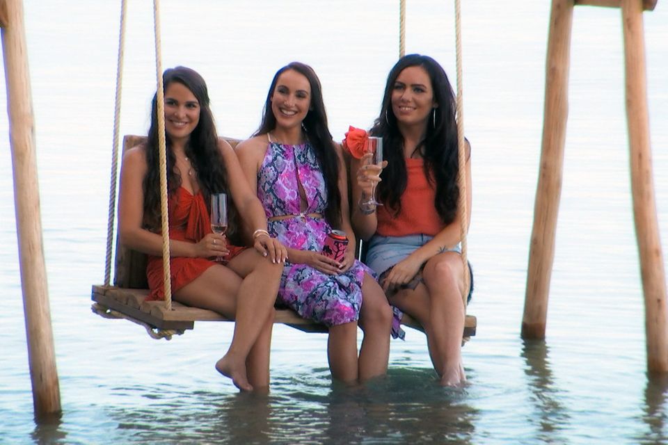 Bachelor in Paradise: V.l.: Meike, Isabell und Sarah V.l.: Meike, Isabell und Sarah