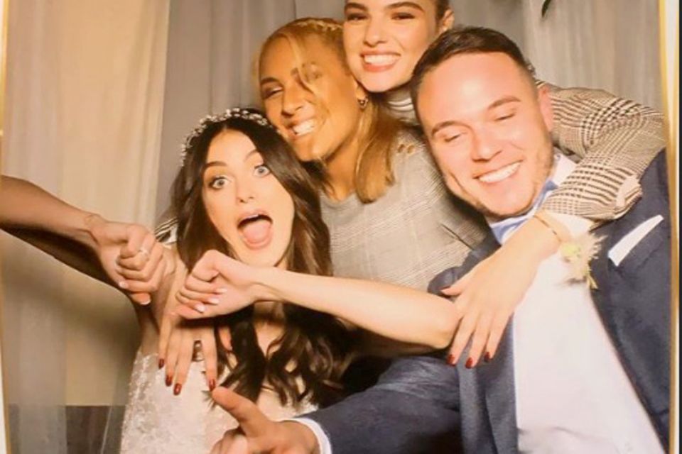Vanessa Stanat: Vanessa Stanat bei ihrer Hochzeit. Vanessa Stanat bei ihrer Hochzeit.