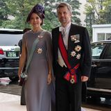 Prinzessin Mary und Prinz Frederik sind aus Dänemark gekommen.